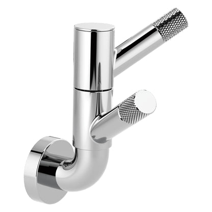 Litze - Rotating Robe Hook with Knurling - 2 Hooks