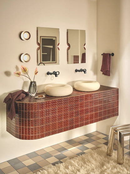 Roccesco - 8" Towel Bar - Zinc