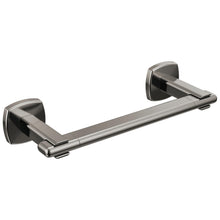 8" Towel Bar - Zinc - Brilliance Black Onyx