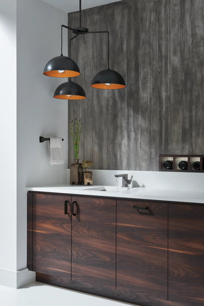 Vettis - 8" Mini Towel Bar - Zinc