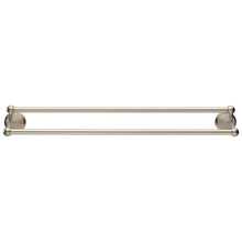 Round Traditional Double Towel Bar - 24"