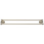 Round Traditional Double Towel Bar - 24"