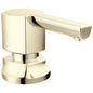 Brizo® 695306-PN-L Kintsu Refillable Dispenser, Lumicoat Polished Nickel, 15 oz Capacity, Deck Mount, Zinc, Import