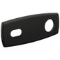 Allaria - Optional Wall Plate Bathroom - Matte Black