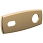 Allaria - Optional Wall Plate Bathroom - Luxe Gold