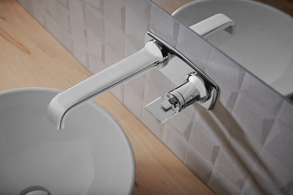 Allaria - Optional Wall Plate Bathroom - Chrome