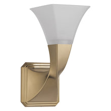 Brizo® 697030-GL Virage® Light Sconce, (1) C7 Lamp, 60 W Fixture, Luxe Gold Housing