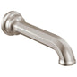 Brizo® 73665-NK Beauclere™ Showering Component Tub Spout, 1/2 in NPT, Brass, Luxe Nickel, Commercial