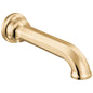 Brizo® 73665-PG Beauclere™ Showering Component Tub Spout, 1/2 in NPT, Brass, Polished Gold, Commercial
