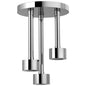 Brizo® 81335-PC Pendant Raincan Shower Head, Litze™, 2 gpm, 1 Sprays, Ceiling Mount, Import