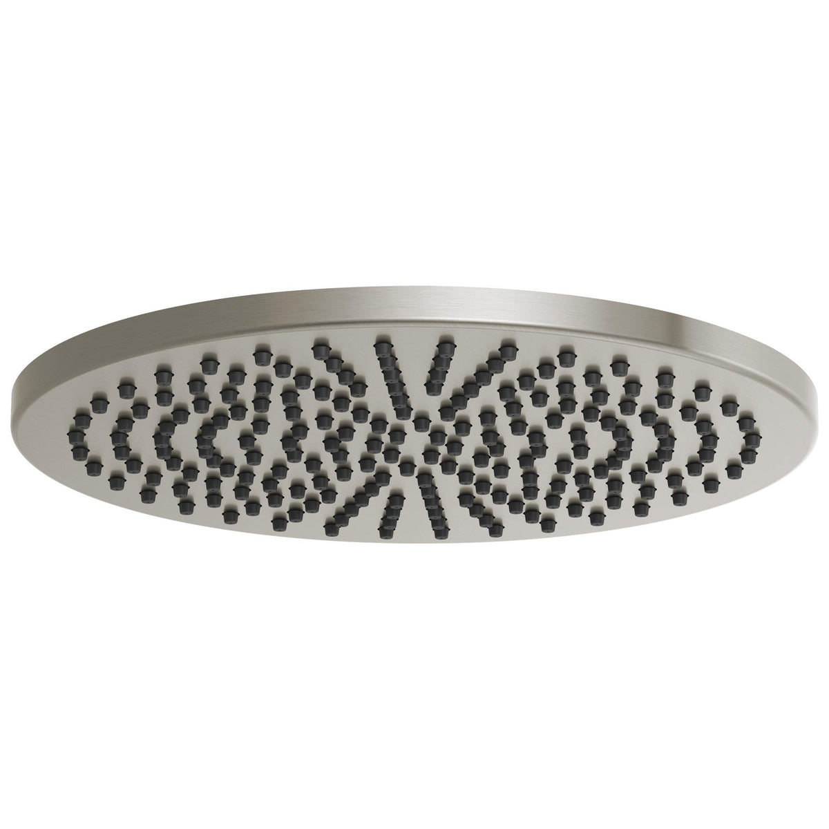 Brizo® 81392 Raincan Shower Head, Brizo® Raincan Shower Head, 2.5 gpm Flow Rate, 1 Spray, 2.38 in L x 11.81 in W x 11.81 in H Head, Import