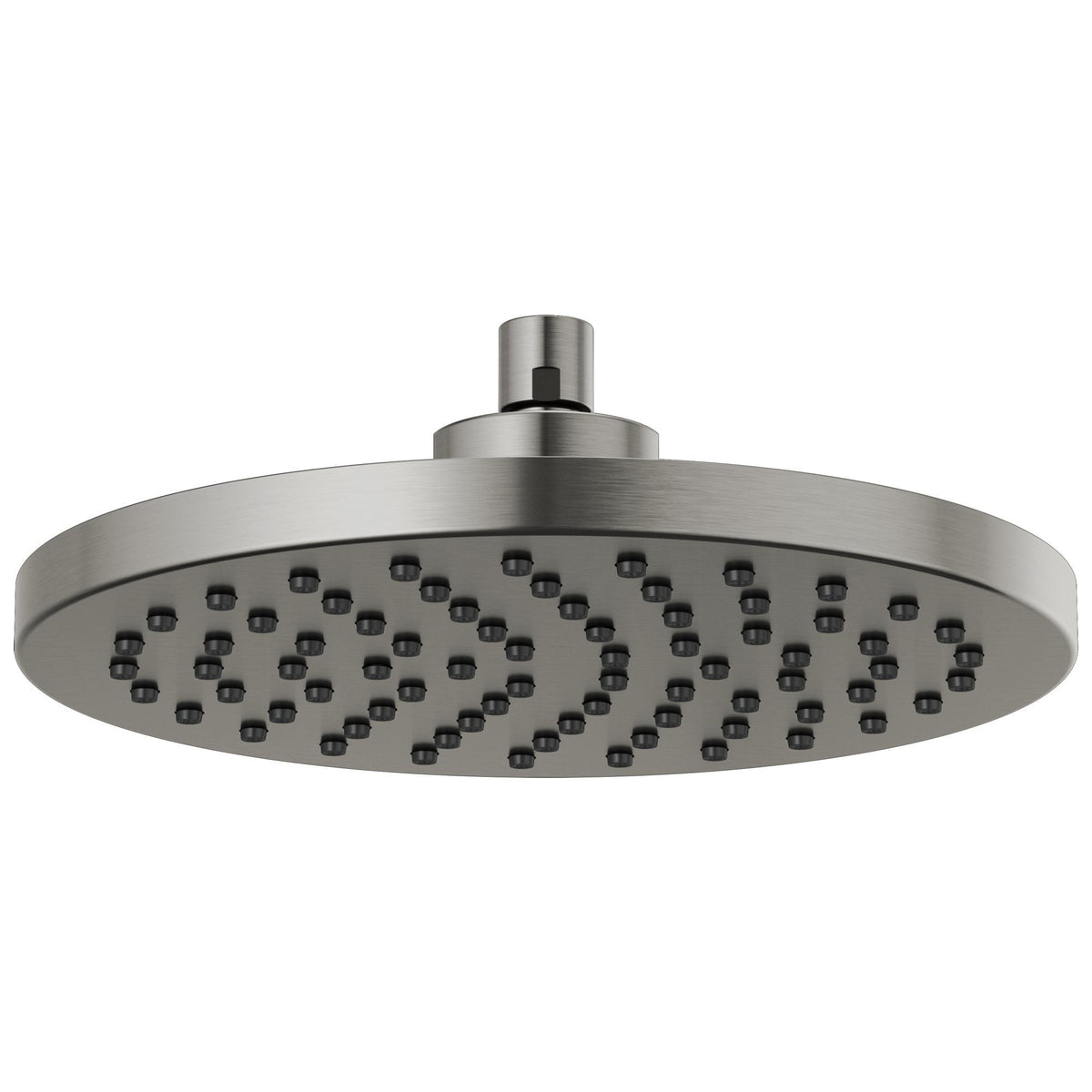 Brizo® 81398-SL Raincan Shower Head, Levoir™, 1.75 gpm, 1 Sprays, 10 in Dia Head, Import