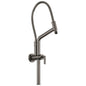Essential - Round Slide Bar Shower Arm and Flange