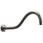 Brizo® 83965-BNX 83965 Beauclere™ Flange Shower Arm, 16 in L, 1/2 inch NPT, Import