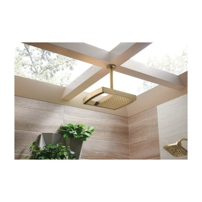 Kintsu - Ceiling Mount Shower Arm and Round - 12-1/2" L