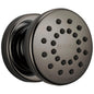 Brizo® 84110-BNX Essential™ Shower Series Hydrachoice Max® Spray Head, Round Head, Wall Mount, Import
