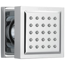 Brizo® 84121-PC Touch-Clean® Adjustable Square Body Spray, (1) Full Spray, 2 gpm Maximum, Wall Mount, Import