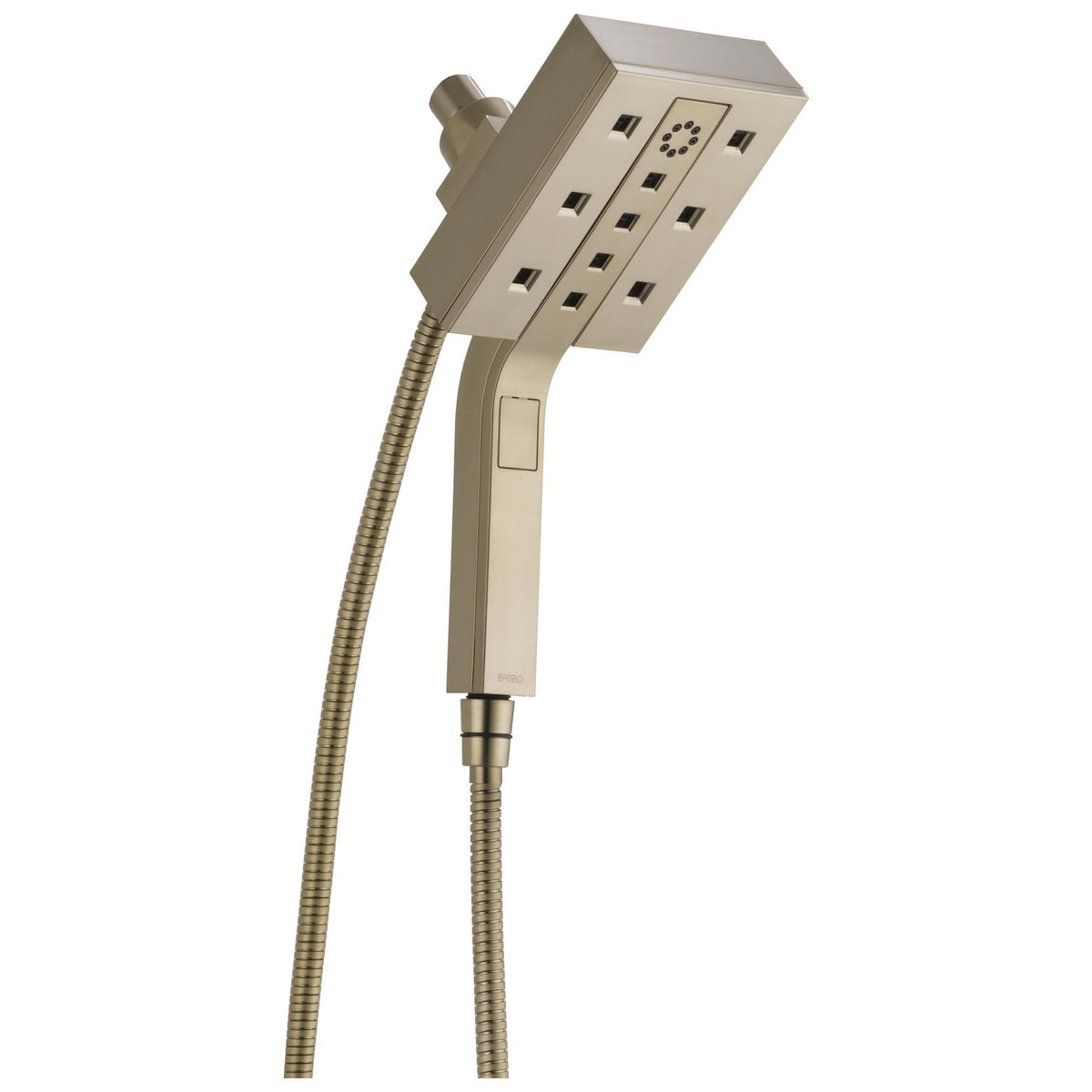 Brizo® 4 Shower Head, 2.5 gpm Flow Rate, 60 to 82 in L Hose, 1/2 in Female Connection, Import