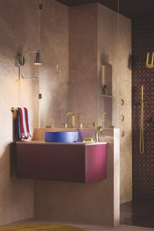Roccesco - 8" Towel Bar - Zinc - Brilliance Black Onyx