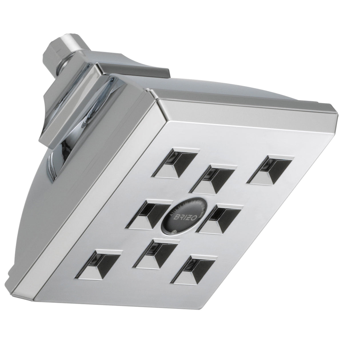 Brizo® Raincan Shower Head, Vesi®, 2 gpm Flow Rate, 1 Sprays, Wall Mount, 5-1/4 x 4-3/4 in Head, Import