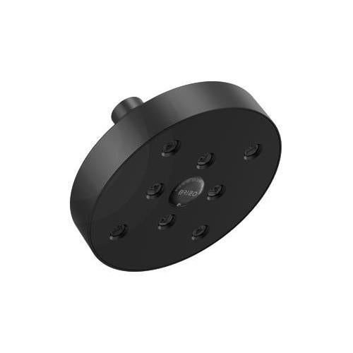 Odin - Raincan Shower Head - Matte Black - Wall Mount