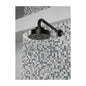 Odin - Raincan Shower Head - Matte Black - Wall Mount