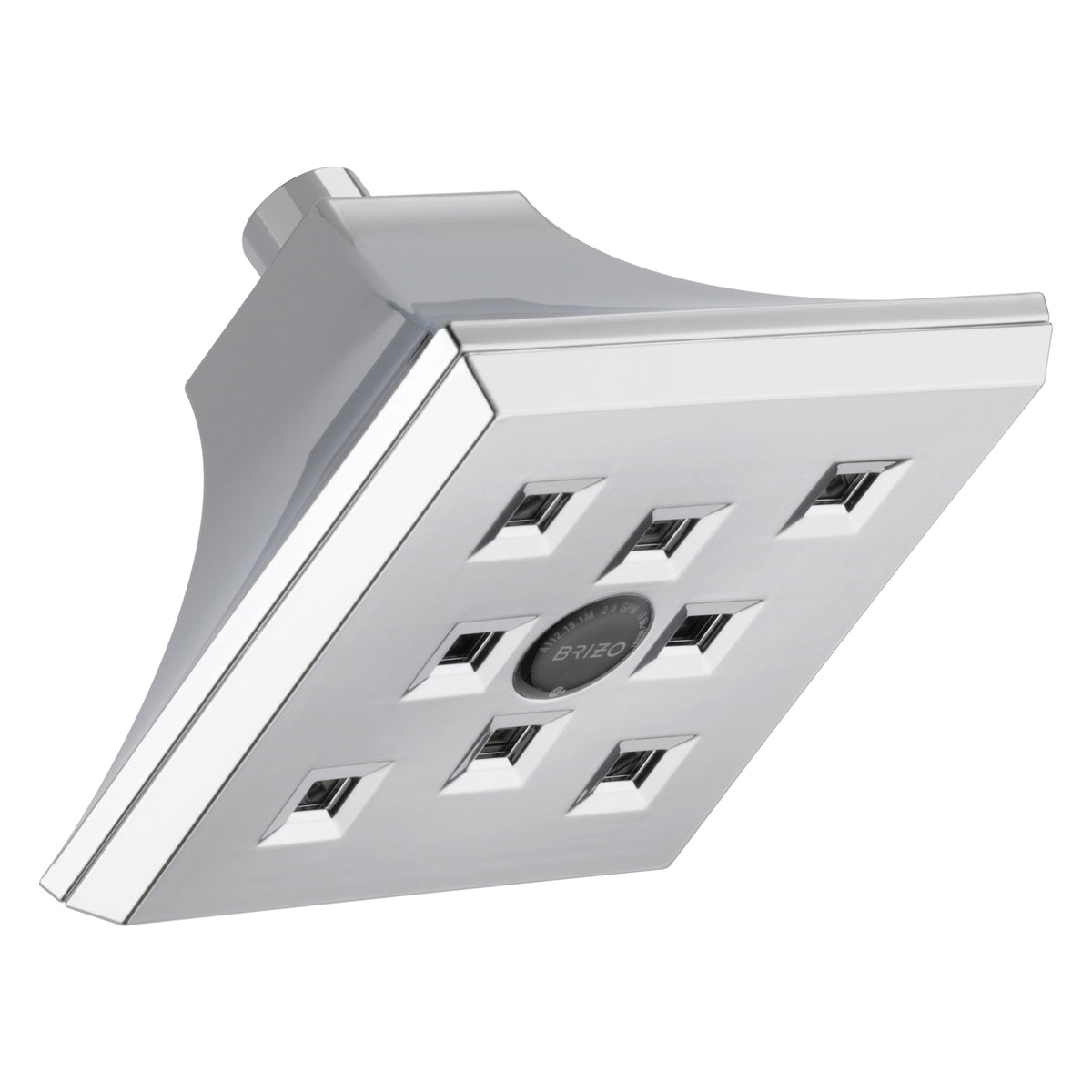 Rsvp - Raincan Shower Head - Polished Chrome - Wall Mount