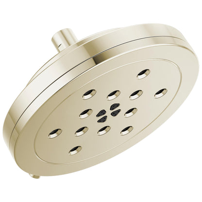 Brizo® Atavis™ Multi-Function Raincan Shower Head, 1.75 gpm Max Flow, 4 Sprays, Wall Mount, 8 in Dia x 3-15/16 in H Head, Import
