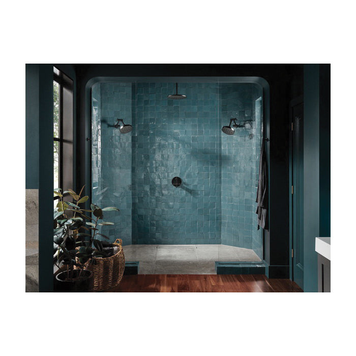 Atavis - Multi-Function Raincan Shower Head - Wall Mount
