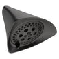Brizo® 87450-BL Sotria™ Raincan Shower Head, 2 gpm Flow Rate, 5 Sprays, Wall Mount, Import