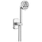 Brizo® 88865-PC Beauclere™ Hand Shower, 3-11/16 in Dia 4-Function Shower Head, 1.75 gpm Flow Rate, 60 to 82 in L Hose, 1/2 in - 14 NPT Connection, Chrome, Import
