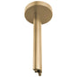 Brizo® 899110-12-GL 899110 Roccesco™ Faucet Shower Arm and Flange, 12 inch Size, For Use With Halo Raincan Shower Head 813110, Brass, Luxe Gold, Import