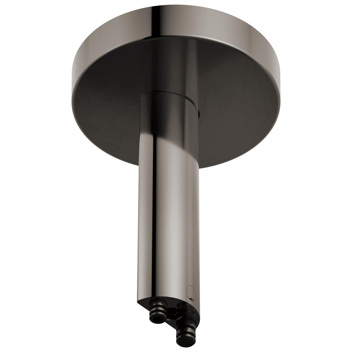 Brizo® 899110-6-BNX 899110 Roccesco™ Faucet Shower Arm and Flange, 6 inch Size, For Use With Halo Raincan Shower Head 813110, Brass, Brilliance Black Onyx, Import