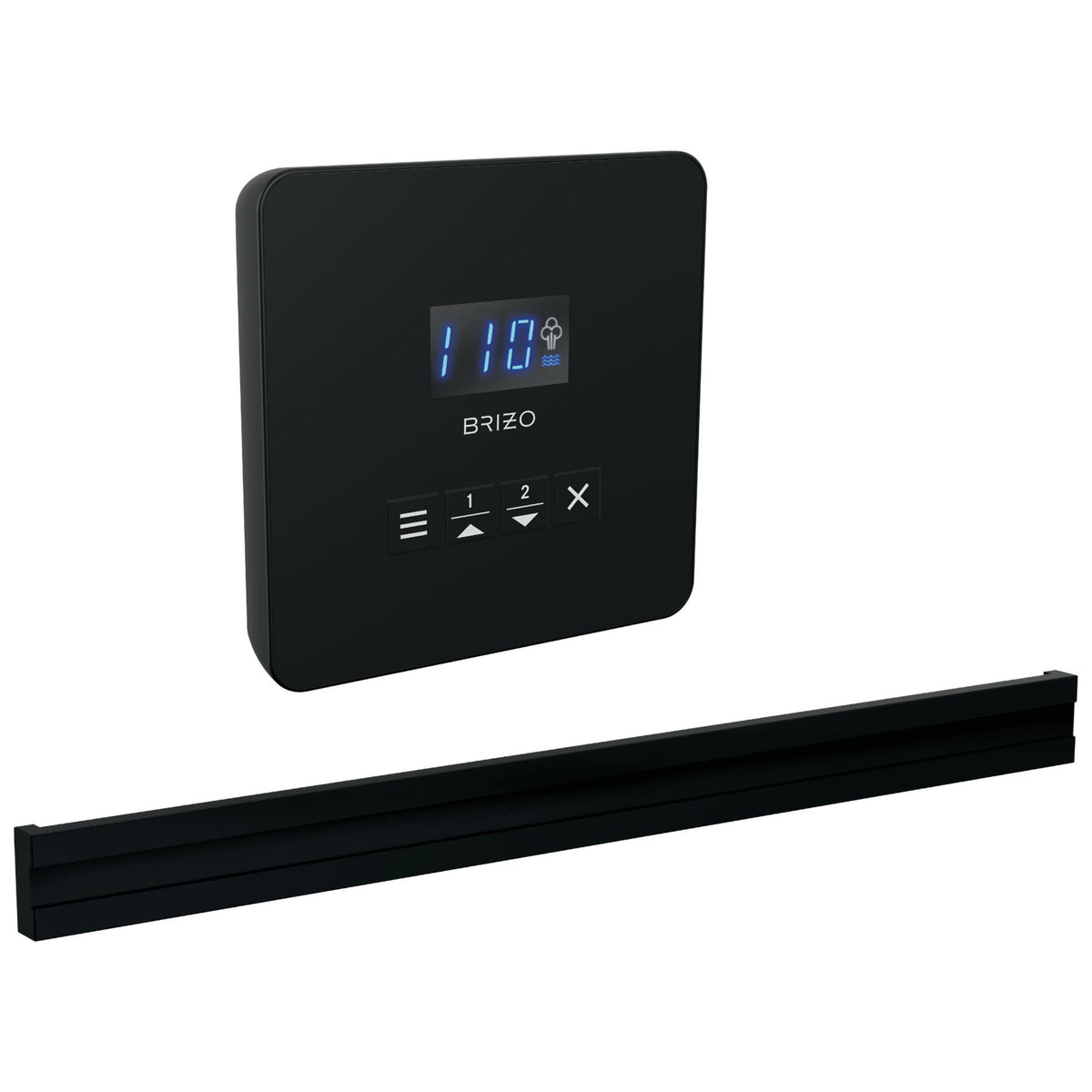Bilateral Steam Shower Control - 8CB-250L-BL