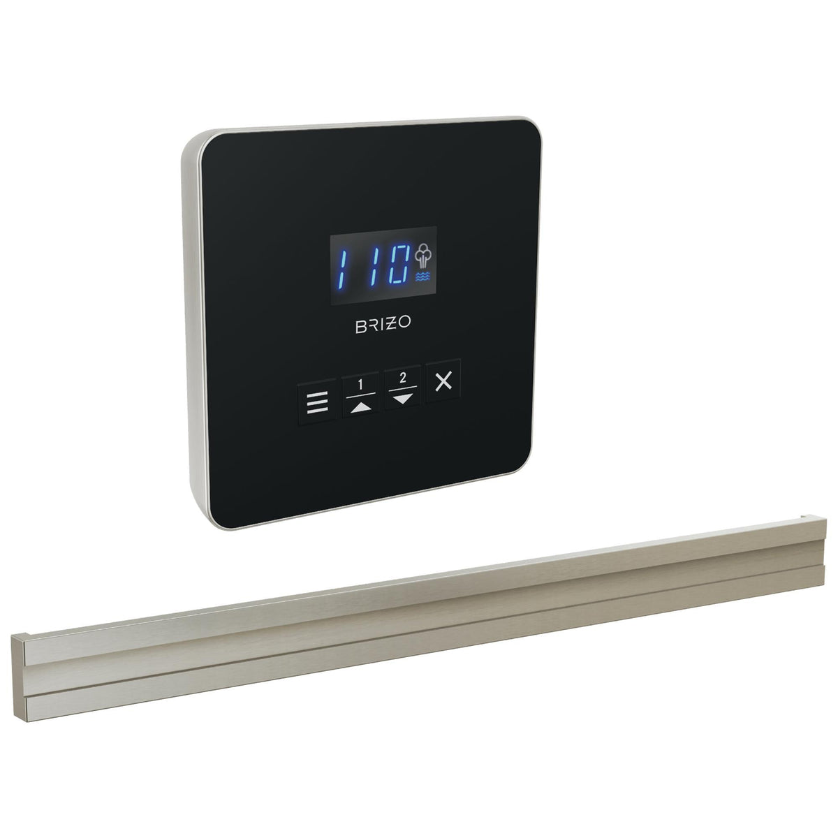 Bilateral Steam Shower Control - 8CB-250L-BN-L