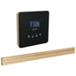 Bilateral Steam Shower Control - Lumicoat Polished Gold