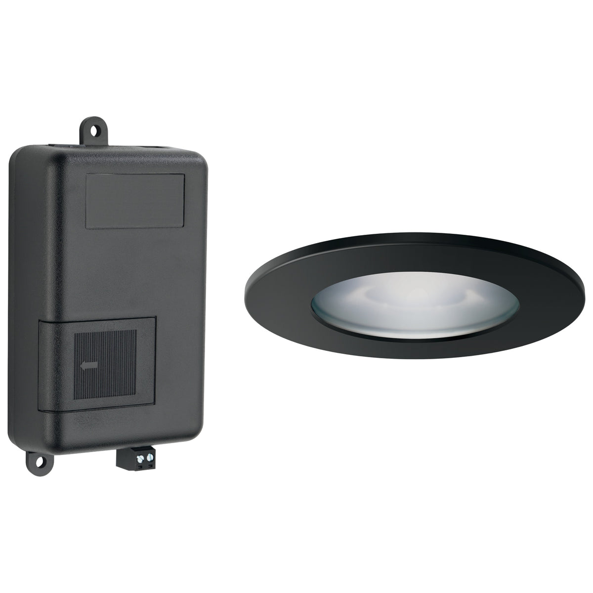 Brizo® 8SP-MU-4-BL LED Light Chromatherapy System and Trim Ring, For Use With 8CB-600/8CH-600 and 8CN-600 control, 60 Watt Incandescent Bulb, Matte Black