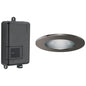 Brizo® 8SP-MU-4-BNX-L LED Light Chromatherapy System and Trim Ring, For Use With 8CB-600/8CH-600 and 8CN-600 control, 60 Watt Incandescent Bulb, Lumicoat Black Onyx