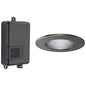Brizo® 8SP-MU-4-SL-L LED Light Chromatherapy System and Trim Ring, For Use With 8CB-600/8CH-600 and 8CN-600 control, 60 Watt Incandescent Bulb, Lumicoat Luxe Steel