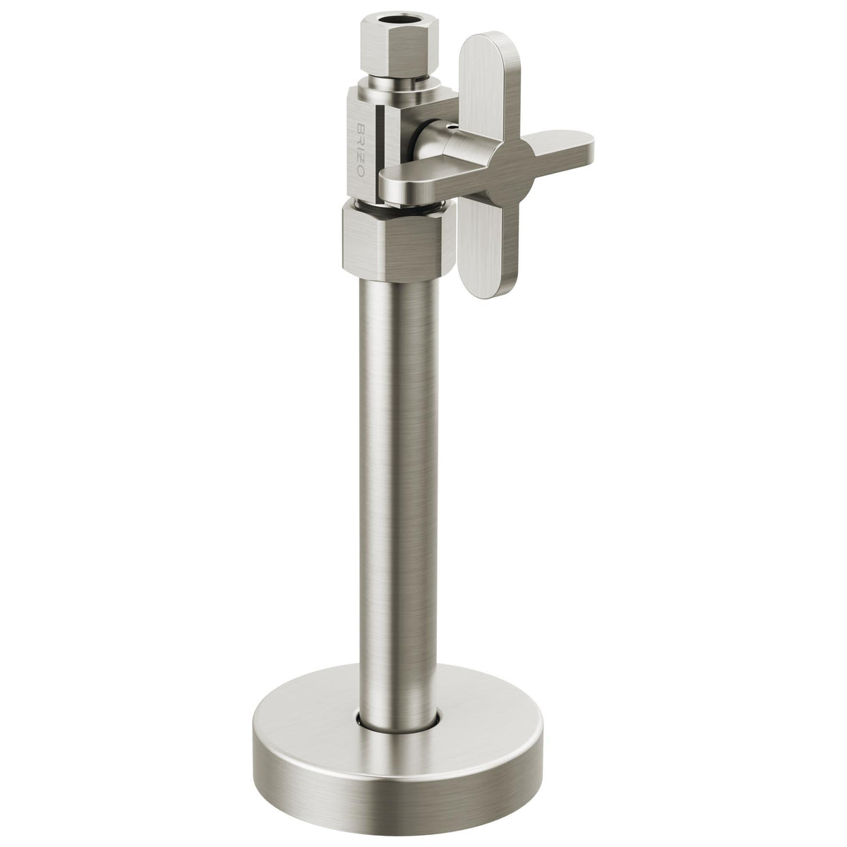 1/2" Valve - Brushed Nickel - Brass