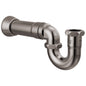 Adjustable P-Trap - Solid Brass - Brilliance Black Onyx