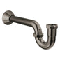 Brizo® BT031141-BNX P-Trap With Flange, 1-5/16 in Inlet x 1-1/4 in Outlet, Brass, Import