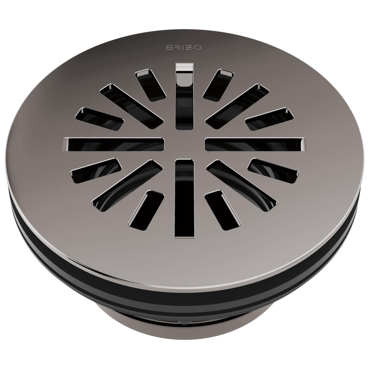 4" Round Shower Drain - Brass Drain