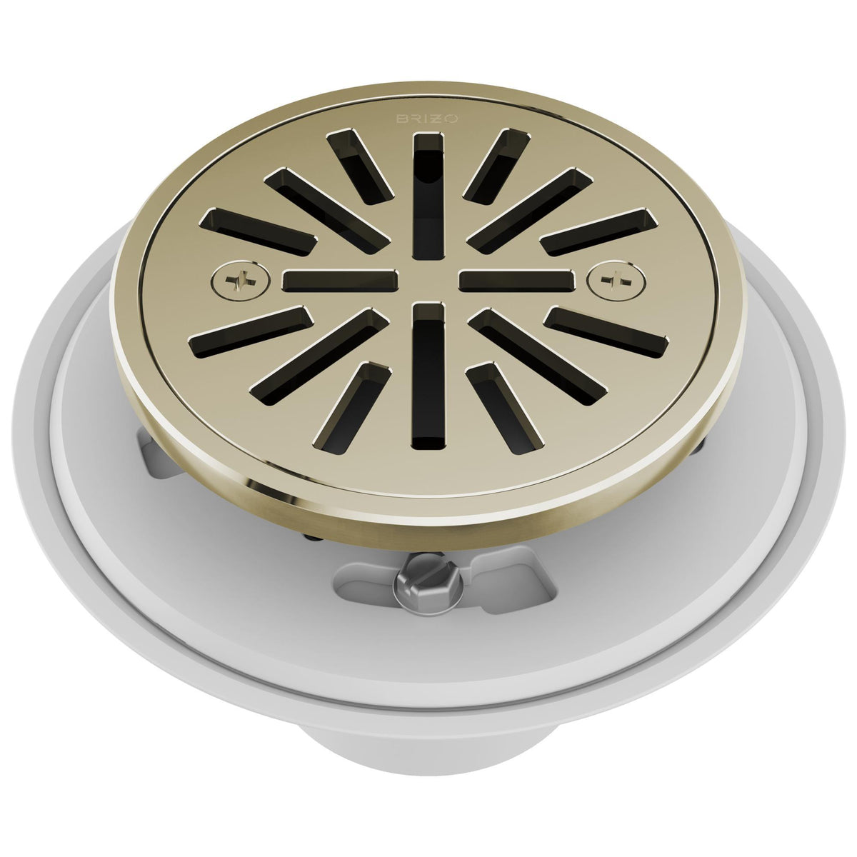 4" Round Shower Drain - BT061414-PN