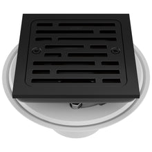 4" Square Shower Drain - BT062415-BL