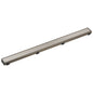 Linear Shower Drain - Luxe Nickel - Stainless Steel Drain
