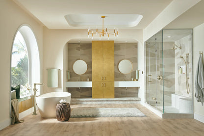 Round Steam Shower Control - Polished Nickel - Surface