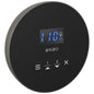 Round Steam Shower Control - Luxe Steel