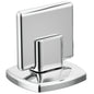 Allaria - 2-Handle Bathroom Knob Handle Kit - Chrome - Zinc