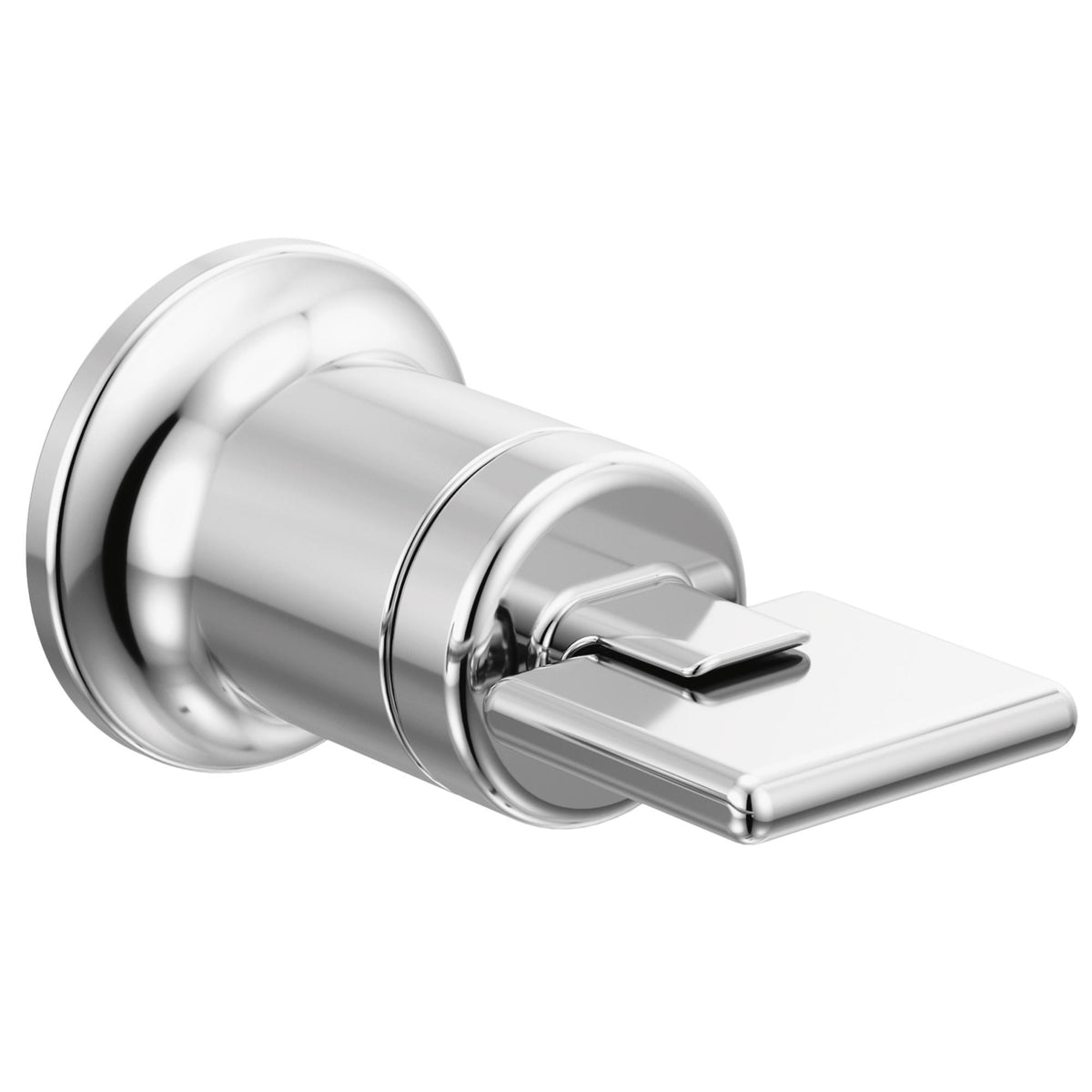 Allaria - 1-Handle Bathroom Knob Handle Kit - Chrome - Zinc